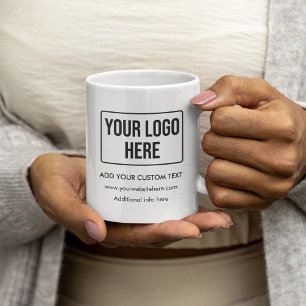 Custom Business Logo Personalised Promotional Coffee Mug