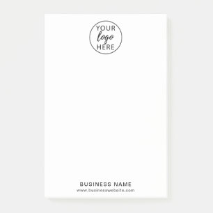 Custom Business Logo Post-It Notes