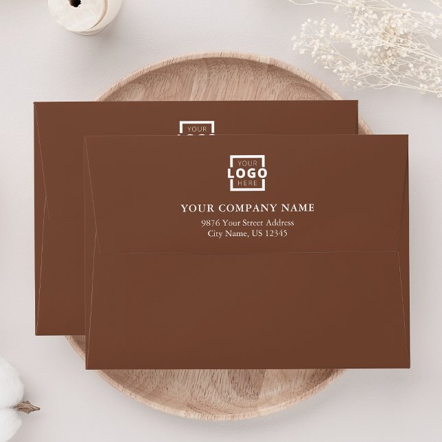 Custom Business Logo Professional Brown Envelope (Creator Uploaded)