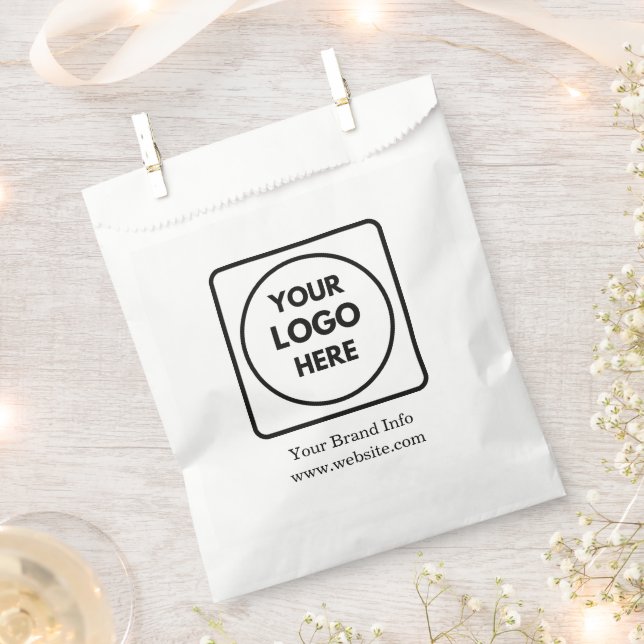 Custom Business Logo | Professional Company  Favour Bags (Clipped)