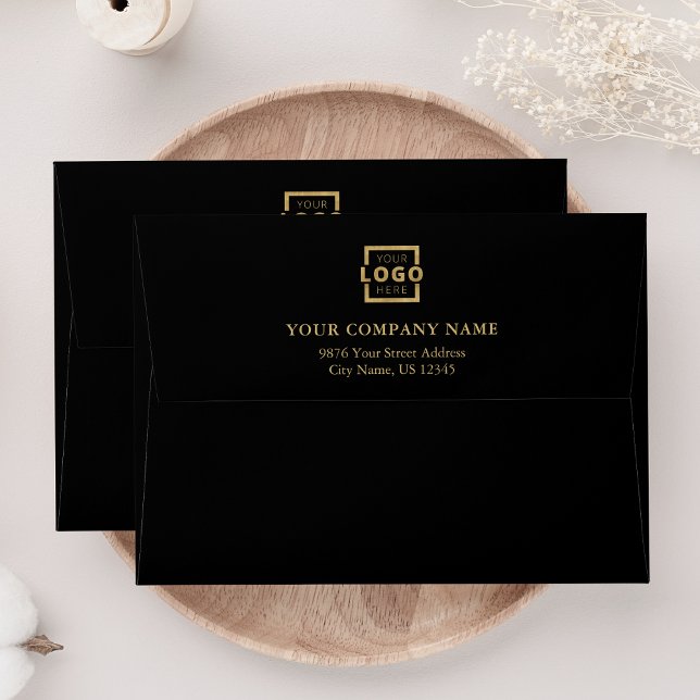 Custom Business Logo Professional Gold Envelope (Creator Uploaded)