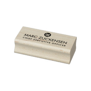 Custom Business Logo Professional Rubber Stamp