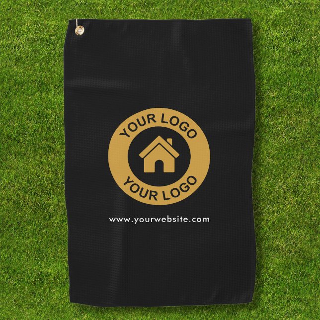 Custom Business Logo Promotional Golf Towel (Creator Uploaded)