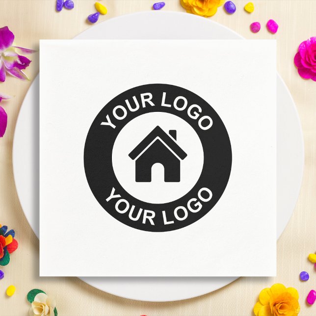 Custom Business Logo Promotional Party Napkin (Creator Uploaded)