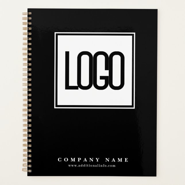Custom Business Logo Promotional Planner (Front)