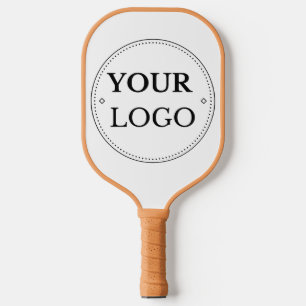 Custom Business Logo Promotional Tan Pickleball Paddle