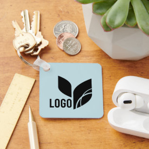 Custom Business Logo QR Code Marketing Key Ring