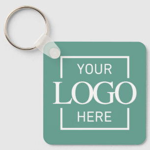 Custom Business Logo & QR Code Promotional Swag Key Ring