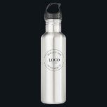 Custom Business Logo QR code website professional 710 Ml Water Bottle<br><div class="desc">Make a bold statement for your brand with our Professional White Water Bottle featuring your business logo. Elevate your promotional efforts by maximising web traffic and customer engagement through the inclusion of a Custom QR Code generator on the bottle, offering a direct link to your website. Seize this distinctive promotional...</div>