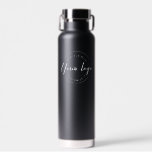 Custom Business logo QR code website professional  Water Bottle<br><div class="desc">Make a bold impression with our Custom Business Logo QR Code Website Professional Water Bottle. This sleek and stylish water bottle allows you to showcase your white business logo in a professional and eye-catching manner. What sets this water bottle apart is the incorporation of a custom QR code generator. This...</div>