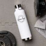 Custom Business logo QR code website professional Water Bottle<br><div class="desc">Make a lasting impression with our Business Logo Custom QR Code Website Professional Water Bottle. This sleek and professional water bottle is the perfect way to showcase your business logo and increase web-traffic and customer engagement. By incorporating a custom QR code generator on the bottle, you can provide a direct...</div>