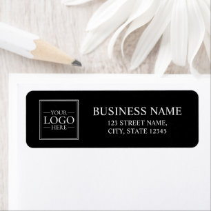 Custom Business Logo Return Address