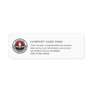 Custom Business Logo Return Address