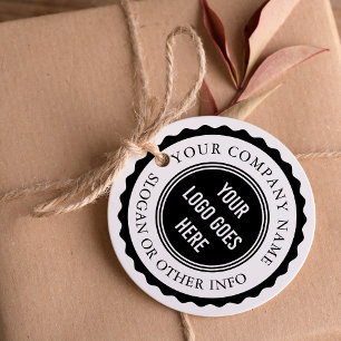 Custom Business Logo Round Stamp Frame