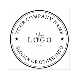 Custom Business Logo rubber stamp