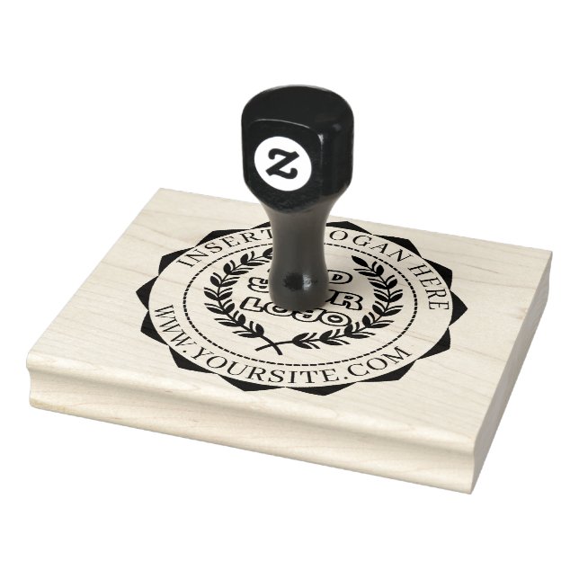 Custom Business Logo Rubber Stamp (Stamp)