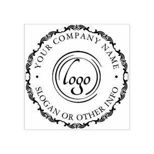 Custom Business Logo Rubber Stamp