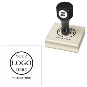 Custom Business Logo Rubber Stamp