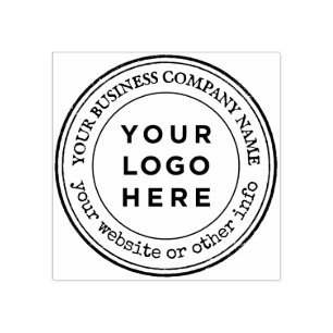 Custom Business Logo Rubber Stamp