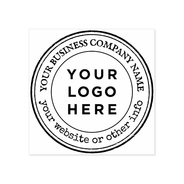 Custom Business Logo Rubber Stamp (Imprint)