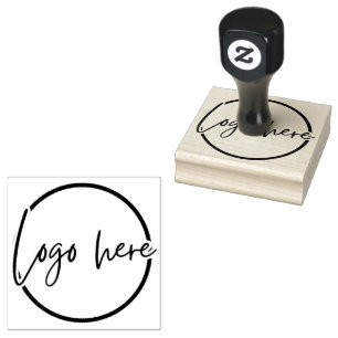 Custom Business Logo Rubber Stamp