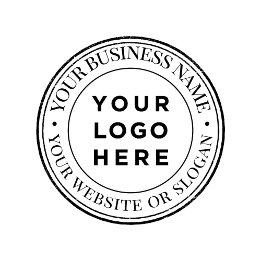 Custom Business Logo Rubber Stamp