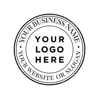 Custom Business Logo Rubber Stamp
