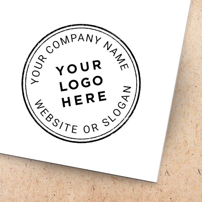 Custom Business Logo Rubber Stamp (Creator Uploaded)