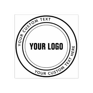 Custom Business Logo Rubber Stamp