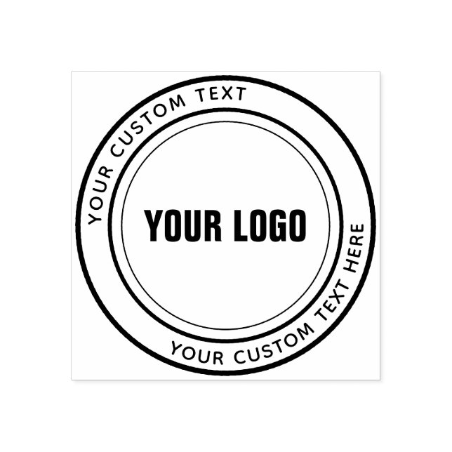 Custom Business Logo Rubber Stamp (Imprint)