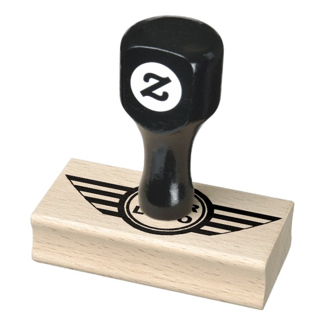 Custom Business Logo Rubber Stamp (Stamp)