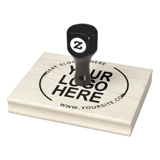Custom Business Logo Rubber Stamp (Stamp)