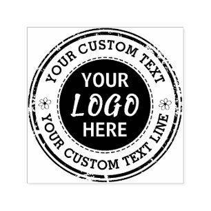 Custom Business Logo Self-inking Stamp
