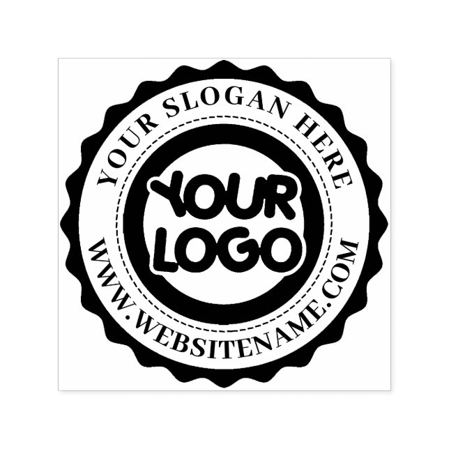 Custom Business Logo Self-inking Stamp  (Design)