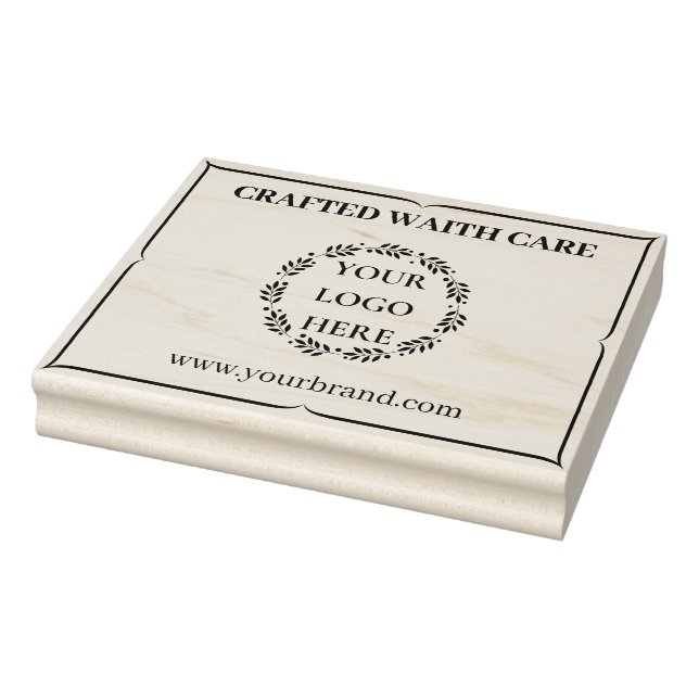 Custom Business Logo Stamp for Handmade Branding (Stamp)