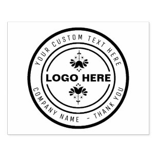 Custom BUSINESS LOGO STAMP your logo