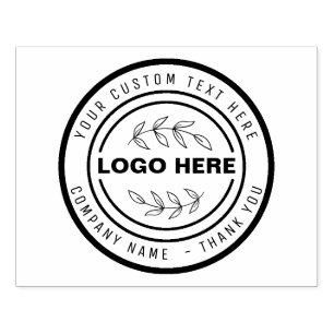 Custom BUSINESS LOGO STAMP your logo