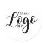 custom business Logo sticker baking stickers