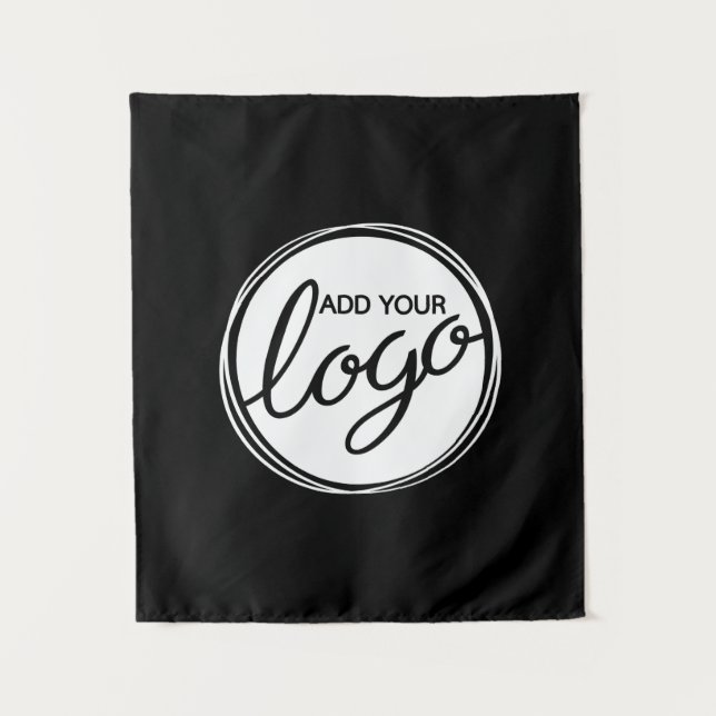Custom Business Logo Tapestry (Front)