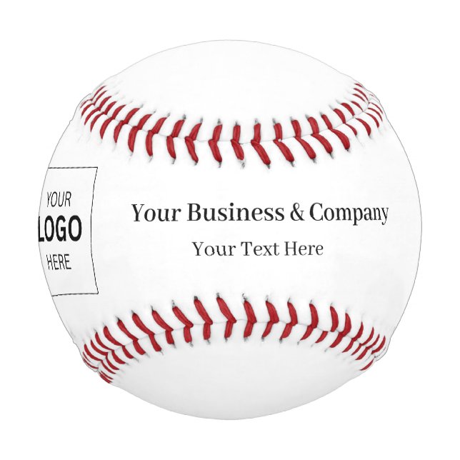 Custom Business Logo Template Baseball (Front)