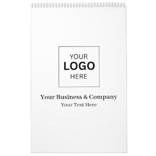 Custom Business Logo Template Calendar