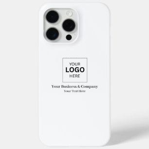 Custom Business Logo Template iPhone 15 Pro Max Case
