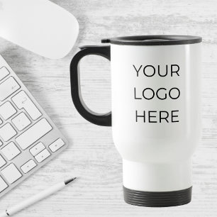 Custom Business Logo Travel Mug
