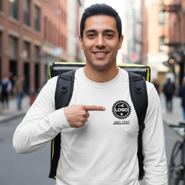 Custom Business Logo Tri-Blend Shirt (Creator Uploaded)