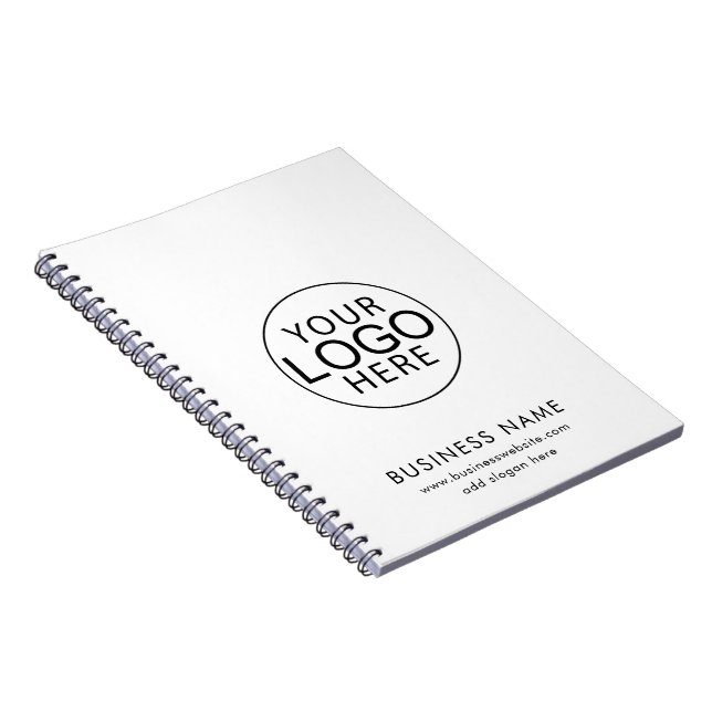 Custom Business Logo Website Corporate Promotional Notebook (Right Side)