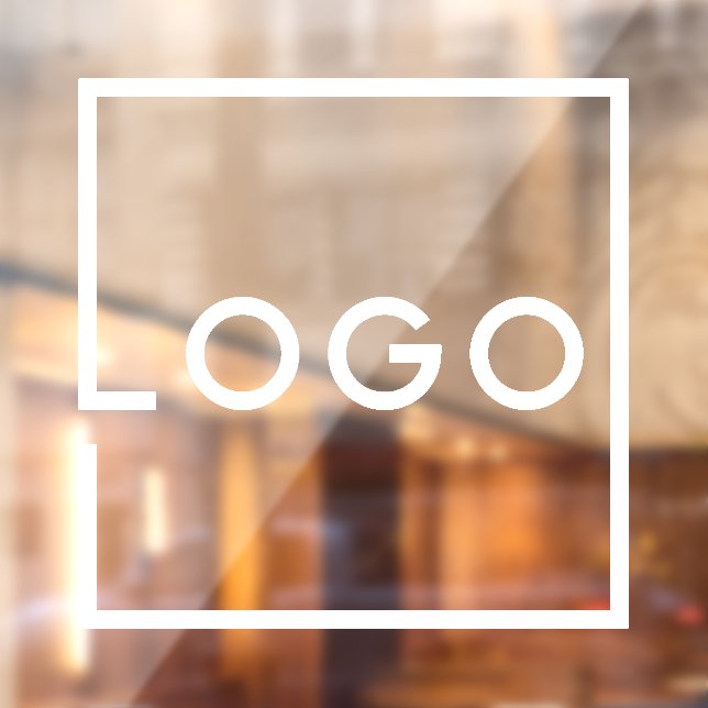 Custom Business Logo Window Cling (Sheet 2)