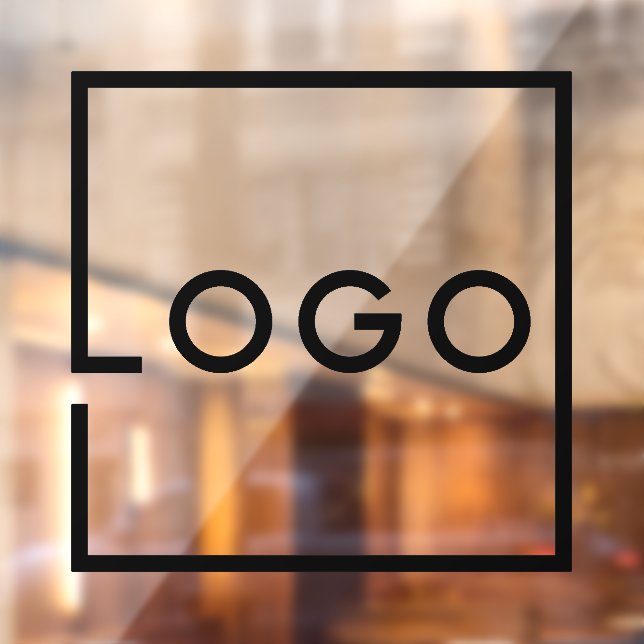 Custom Business Logo Window Cling (Sheet 2)