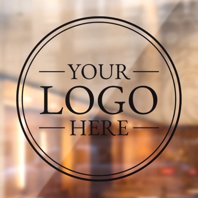 Custom Business Logo Window Cling (Sheet 2)