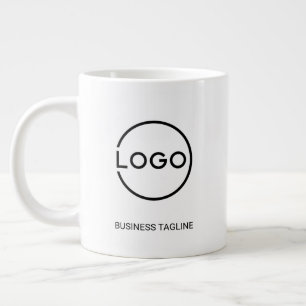 Custom Business Logo with Custom Text Coffee Mug