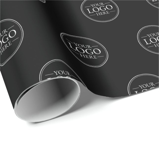 Custom Business Logo Wrapping Paper (Roll Corner)